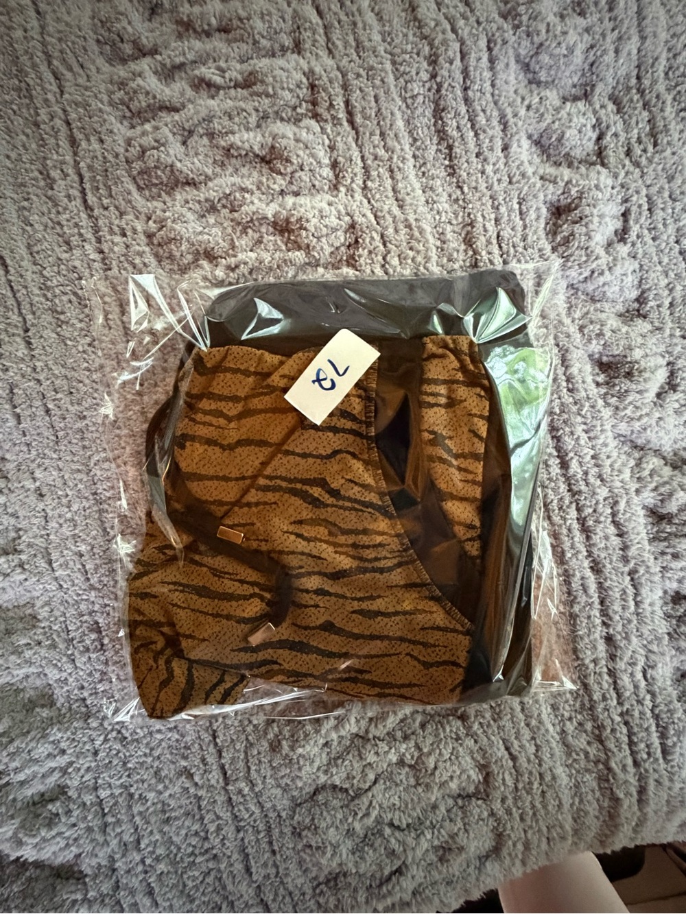 Chicos Zenergy Tiger Print Joggers - Picture 6 of 9
